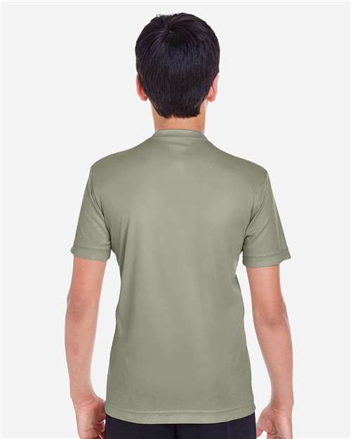 Youth Zone Performance T-Shirt - Olive