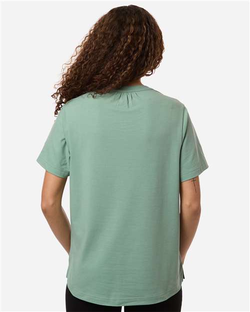 Women's Seaton Pebble Textured Polo - Balsam Green