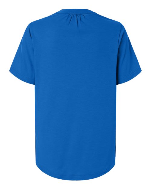 Women's Seaton Pebble Textured Polo - French Blue