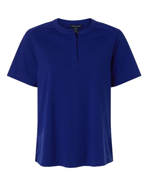 Women's Seaton Pebble Textured Polo - Midnight Royal