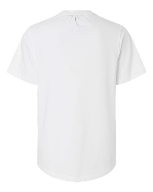 Women's Seaton Pebble Textured Polo - White