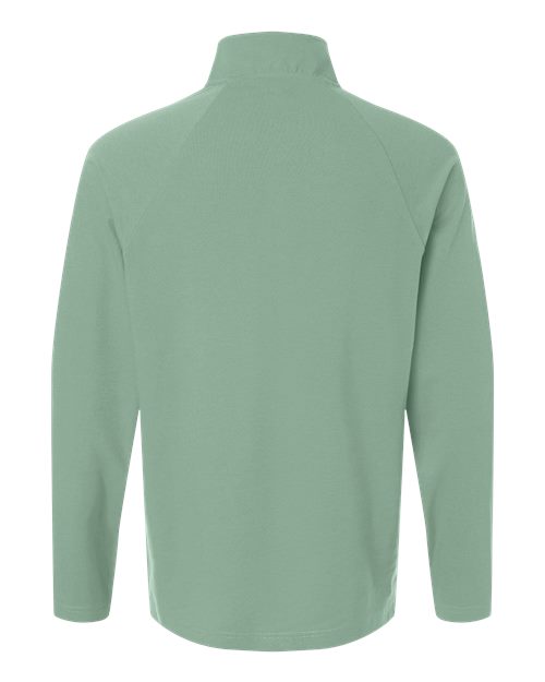 Men's Seaton Pebble Textured Quarter-Zip Pullover - Balsam Green