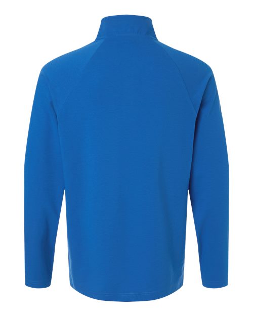 Men's Seaton Pebble Textured Quarter-Zip Pullover - French Blue