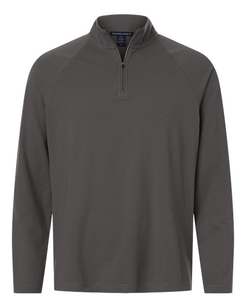 Men's Seaton Pebble Textured Quarter-Zip Pullover - Graphite