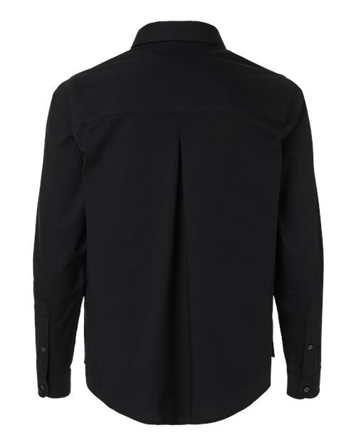 Women's CrownLux Performance® Spencer Poplin Dress Shirt - Black