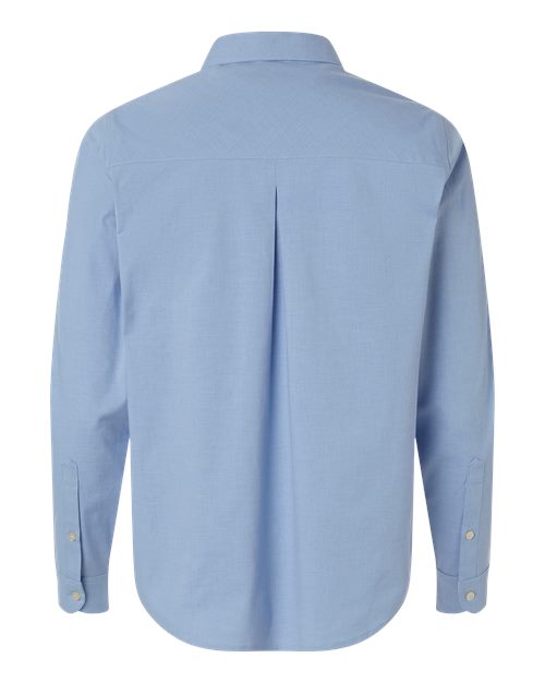 Women's CrownLux Performance® Spencer Poplin Dress Shirt - Light Blue Melange