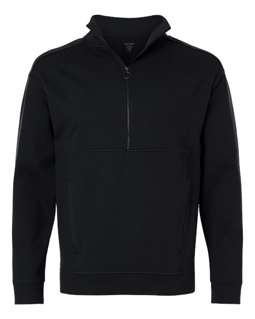 Men's Mantra Half-Zip Ottoman Pullover - Black