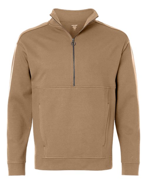 Men's Mantra Half-Zip Ottoman Pullover - Cafe