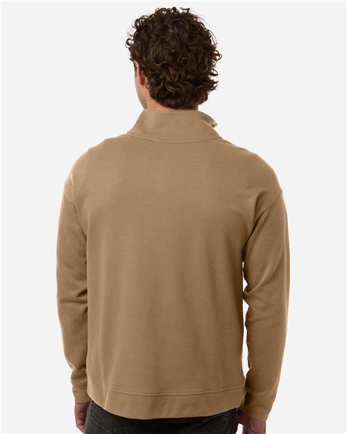 Men's Mantra Half-Zip Ottoman Pullover - Cafe