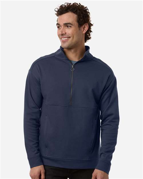 Men's Mantra Half-Zip Ottoman Pullover - Classic Navy