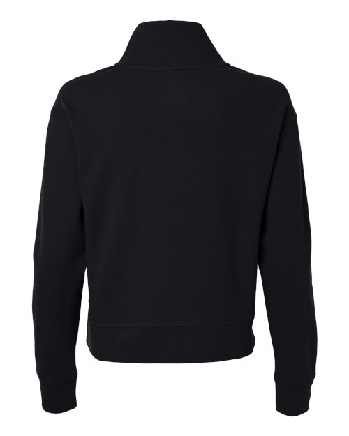 Women's Mantra Half-Zip Ottoman Pullover - Black