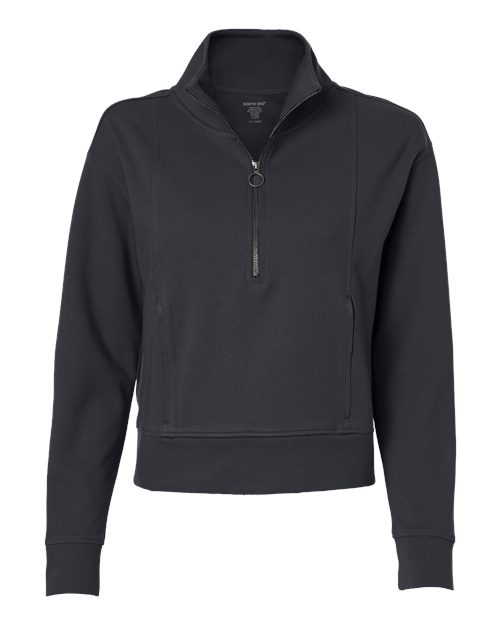 Women's Mantra Half-Zip Ottoman Pullover - Carbon