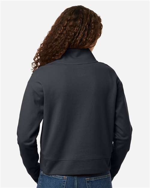 Women's Mantra Half-Zip Ottoman Pullover - Carbon
