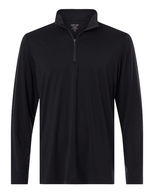 Men's JAQ Stretch Performance Quarter-Zip - Black/ Carbon