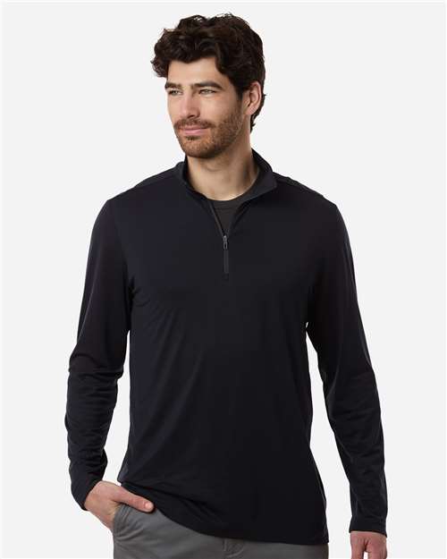 Men's JAQ Stretch Performance Quarter-Zip - Black/ Carbon