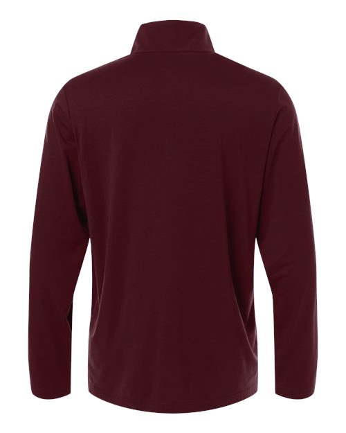 Men's JAQ Stretch Performance Quarter-Zip - Burgundy/ Carbon