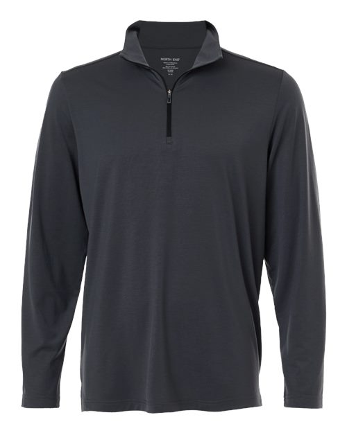 Men's JAQ Stretch Performance Quarter-Zip - Carbon/ Black