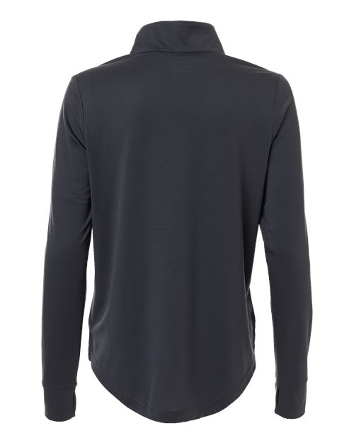 Women's JAQ Stretch Performance Quarter-Zip - Carbon/ Black