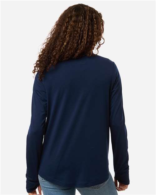 Women's JAQ Stretch Performance Quarter-Zip - Classic Navy/ Carbon