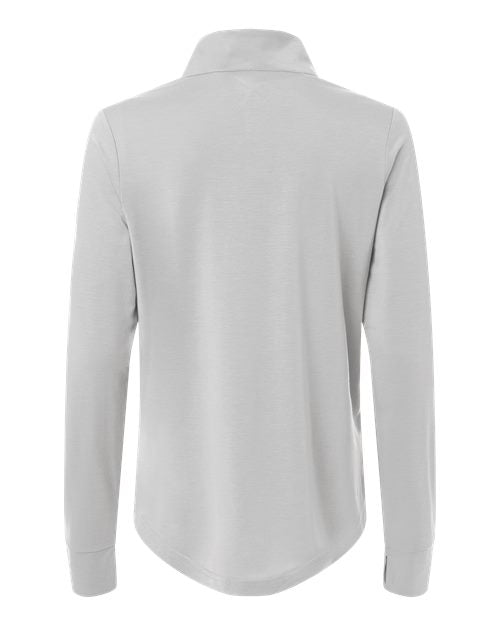 Women's JAQ Stretch Performance Quarter-Zip - Platinum/ Carbon