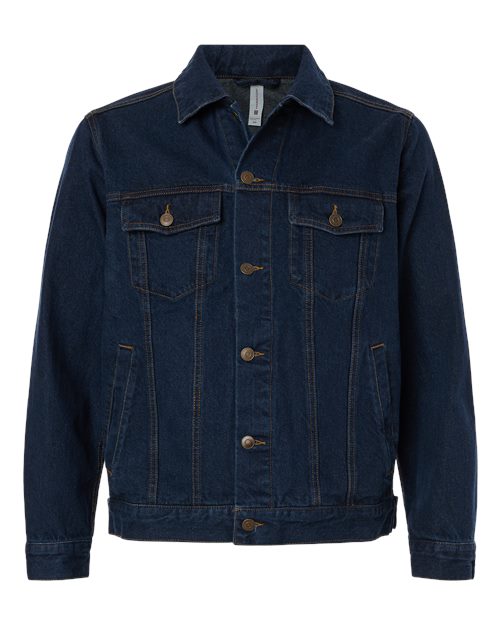 Unisex Cooper Denim Jacket - Dark Denim
