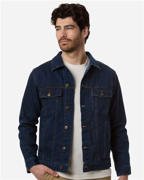 Unisex Cooper Denim Jacket - Dark Denim