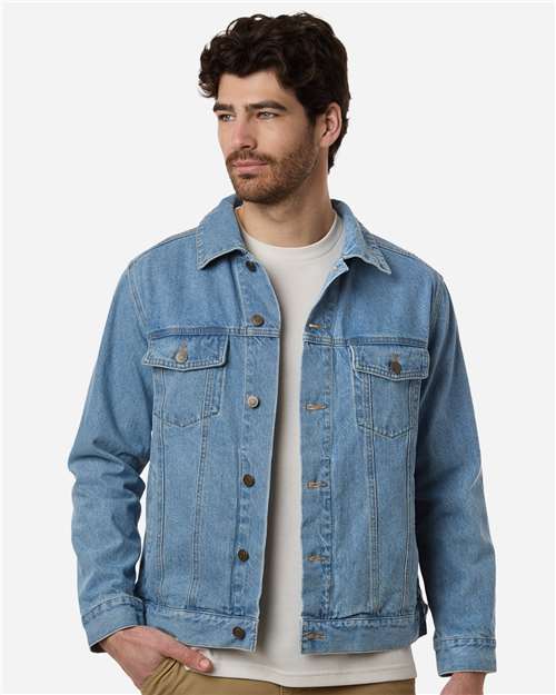 Unisex Cooper Denim Jacket - Light Denim
