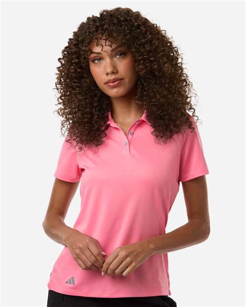 Women's Performance Polo - Bliss Pink