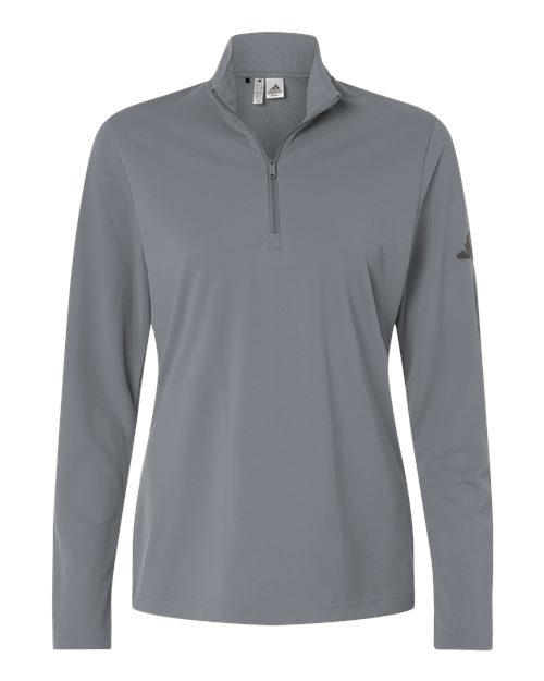 Women's Lightweight Quarter-Zip Pullover - Grey Three