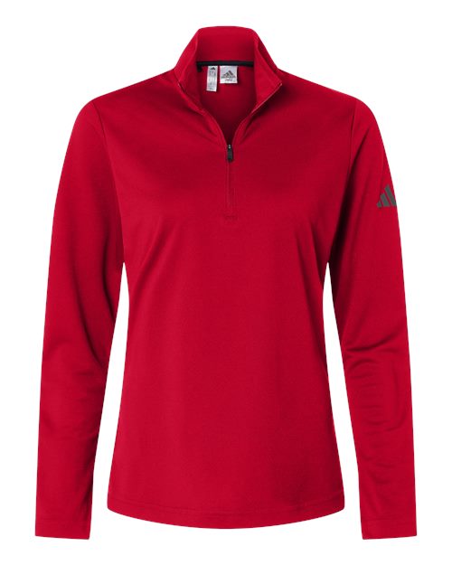 Women's Lightweight Quarter-Zip Pullover - Power Red