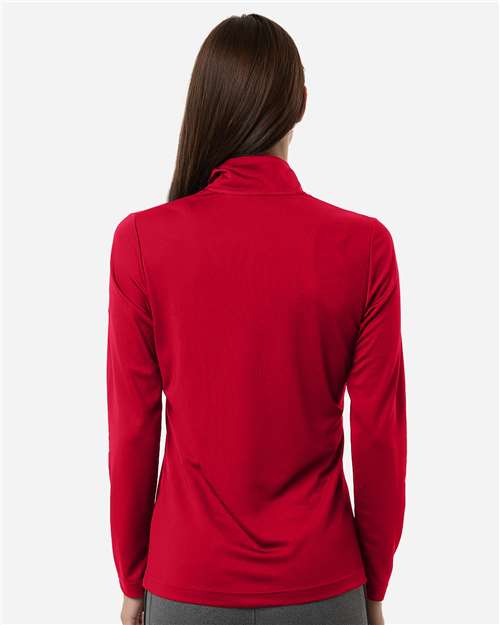 Women's Lightweight Quarter-Zip Pullover - Power Red