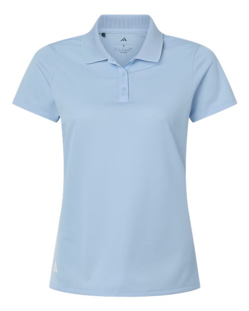 Women's Performance Piqué Polo - Glow Blue