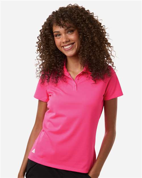 Women's Performance Piqué Polo - Lucid Pink