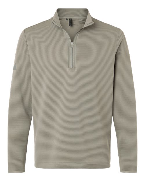 Men's Spacer Quarter-Zip Pullover - Silver Pebble