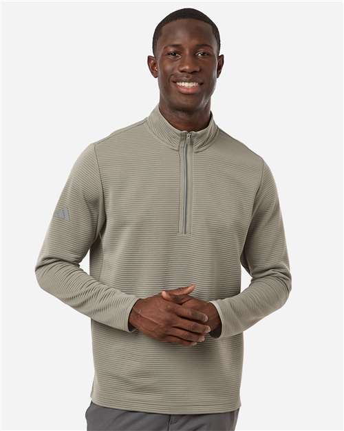 Men's Spacer Quarter-Zip Pullover - Silver Pebble