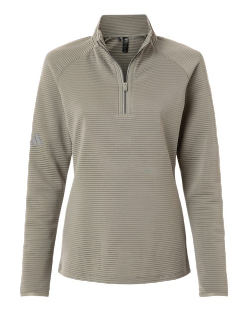 Women's Spacer Quarter-Zip Pullover - Silver Pebble