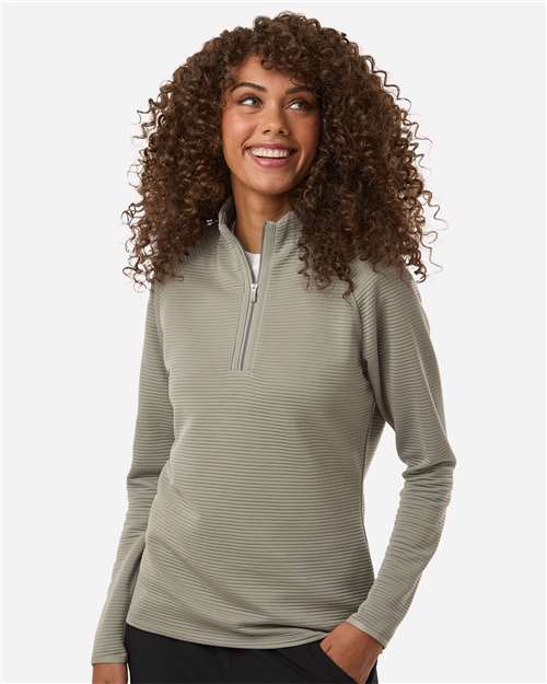 Women's Spacer Quarter-Zip Pullover - Silver Pebble