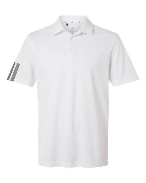Men's Performance 3-Stripes Climacool Polo - White