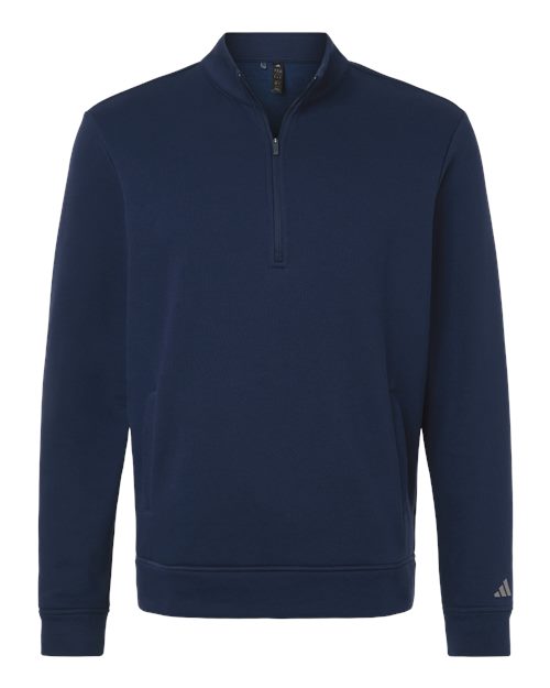 Men's Elevated Fleece Quarter-Zip Pullover - Collegiate Navy
