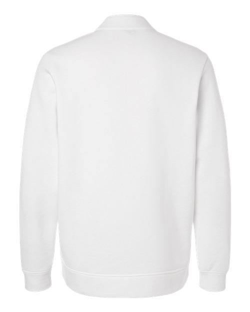 Men's Elevated Fleece Quarter-Zip Pullover - Core White