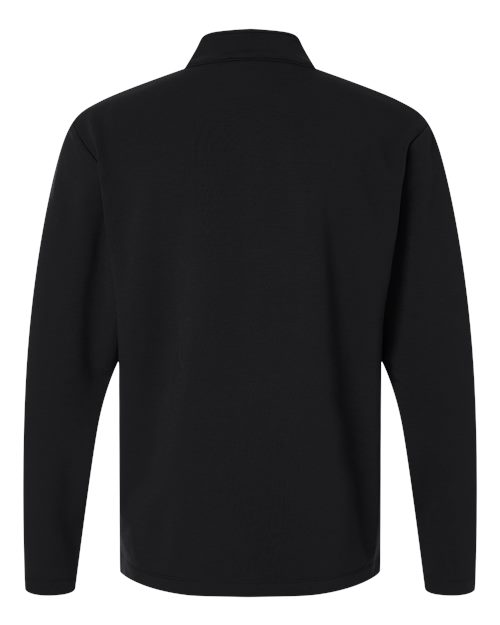 Men's Stretch Quarter-Zip Fleece Pullover - Black