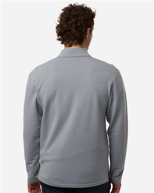 Men's Stretch Quarter-Zip Fleece Pullover - Heather Steel