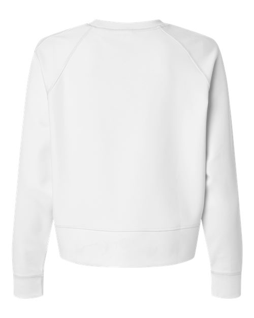 Women's Beyond Side-Snap Crewneck Sweatshirt - White