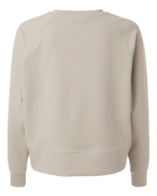 Women's Beyond Side-Snap Crewneck Sweatshirt - Wonder Alumina