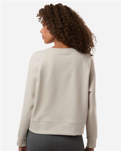 Women's Beyond Side-Snap Crewneck Sweatshirt - Wonder Alumina