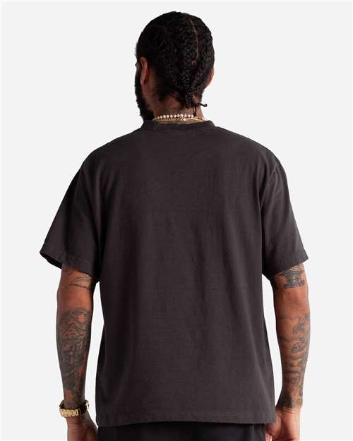 Unisex Max Heavyweight Cropped T-Shirt - Off Black