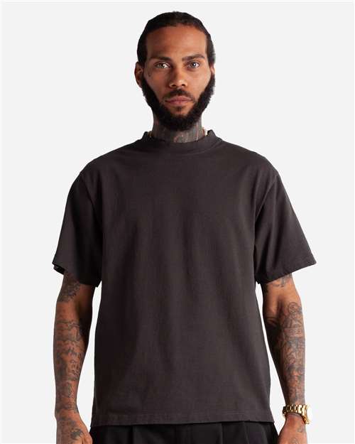 Unisex Max Heavyweight Cropped T-Shirt - Off Black