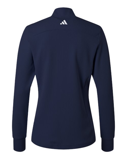 Women's Performance Textured Full-Zip Jacket - Collegiate Navy
