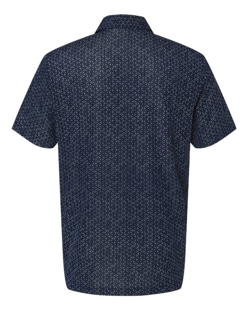 Men's Ultimate365 Mesh Tango Print Climacool Polo - Collegiate Navy/ White