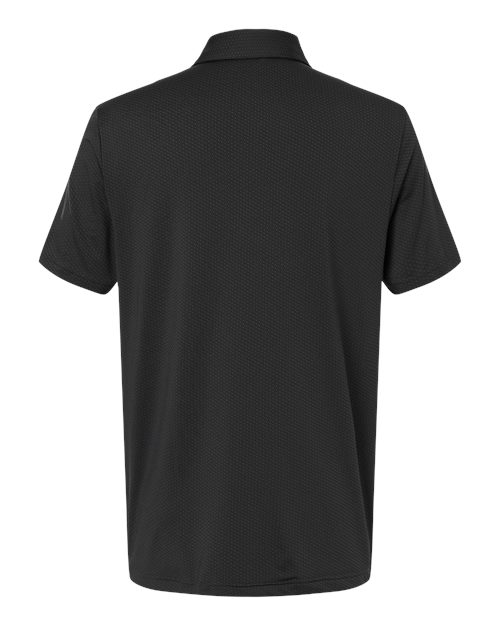 Men's Performance Textured Polo - Carbon/ Black